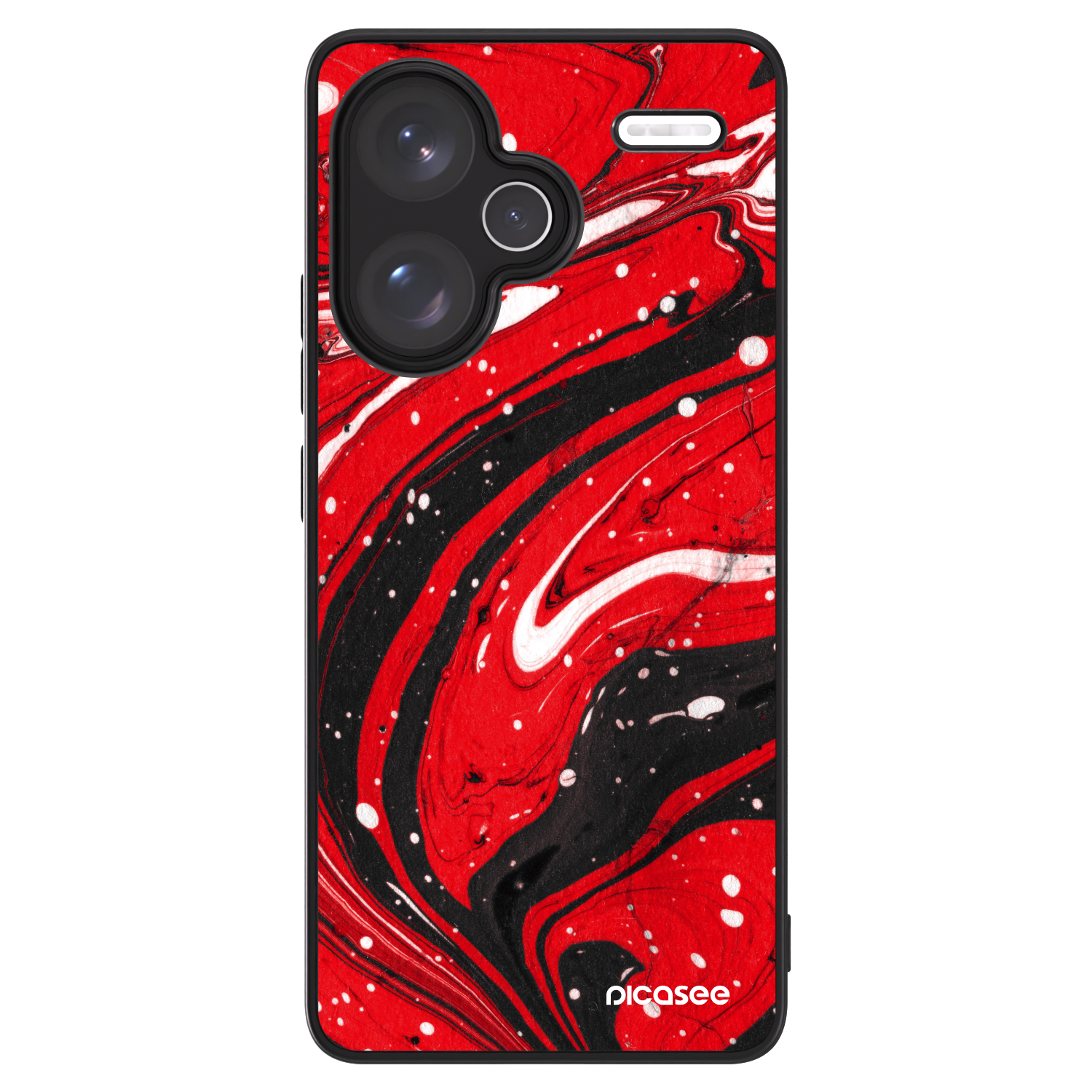 Picasee ULTIMATE CASE Xiaomi Redmi Note 13 Pro+ 5G - készülékre - Red black
