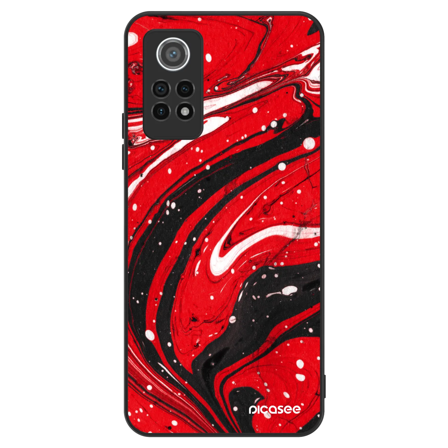 Picasee ULTIMATE CASE Xiaomi Redmi Note 12 Pro 4G - készülékre - Red black