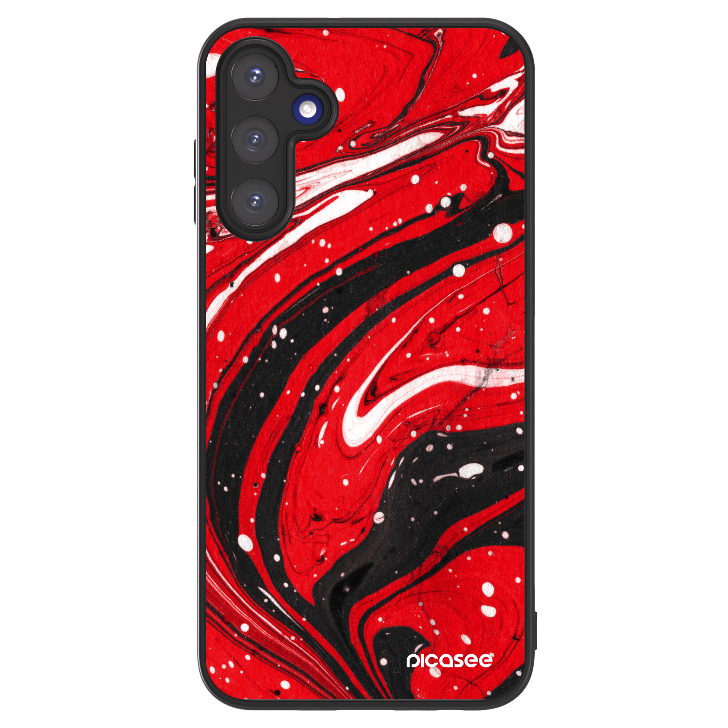 Picasee ULTIMATE CASE Samsung Galaxy A15 A155F 4G - készülékre - Red black
