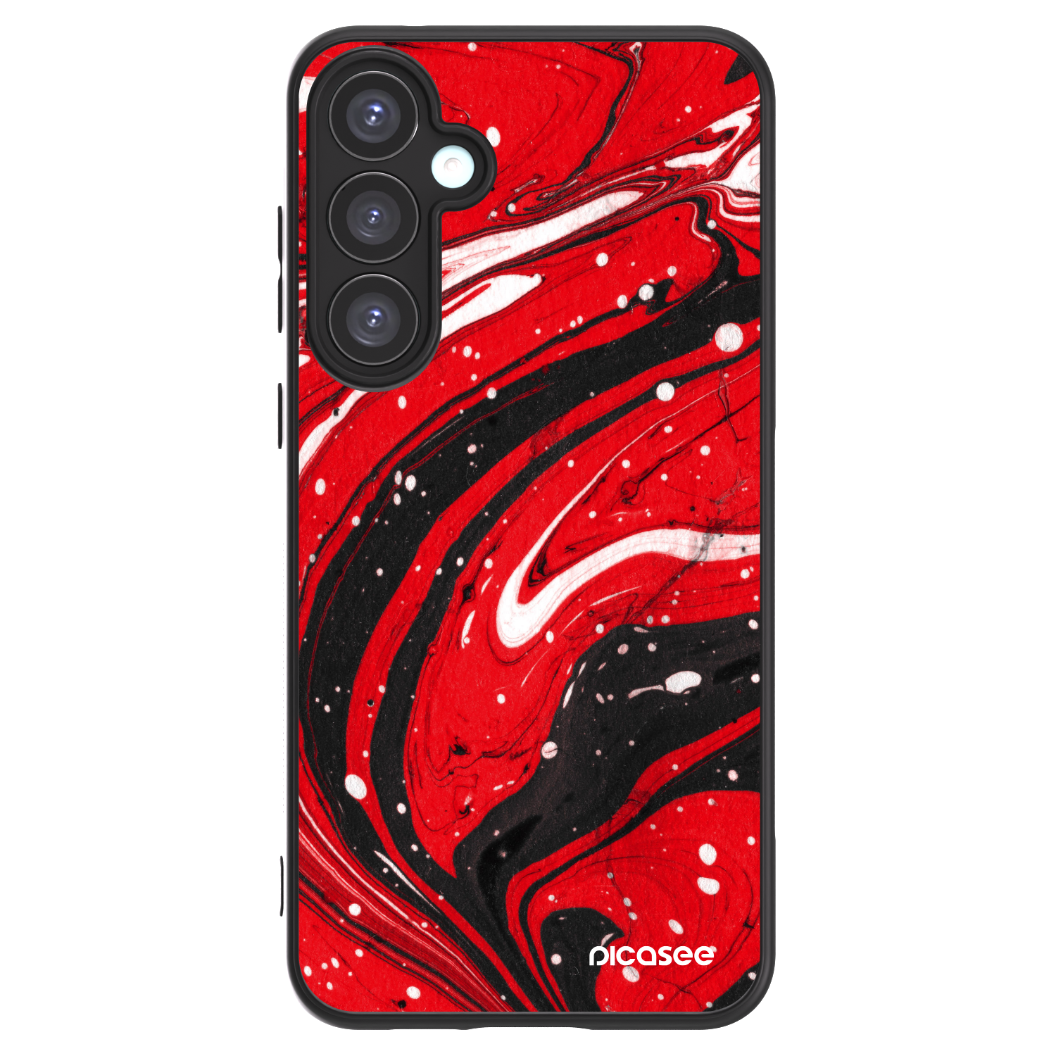 Picasee ULTIMATE CASE Samsung Galaxy A55 5G A556B - készülékre - Red black