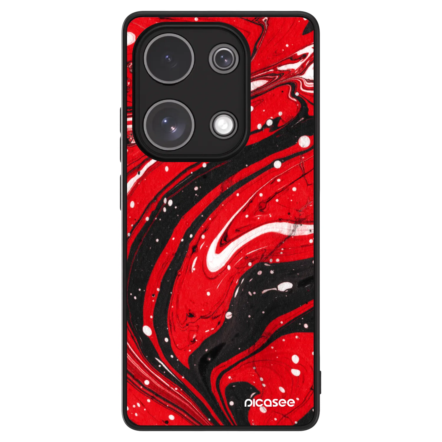 Picasee ULTIMATE CASE Xiaomi Redmi Note 13 Pro 4G - készülékre - Red black