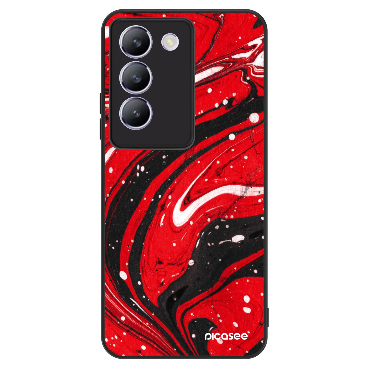 Picasee ULTIMATE CASE Vivo V40 SE 5G - készülékre - Red black