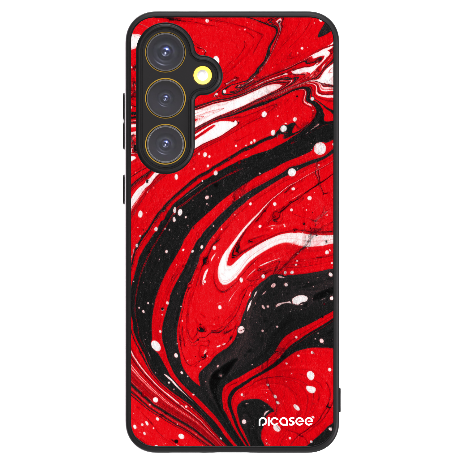 Picasee ULTIMATE CASE Samsung Galaxy S24 FE S721B - készülékre - Red black