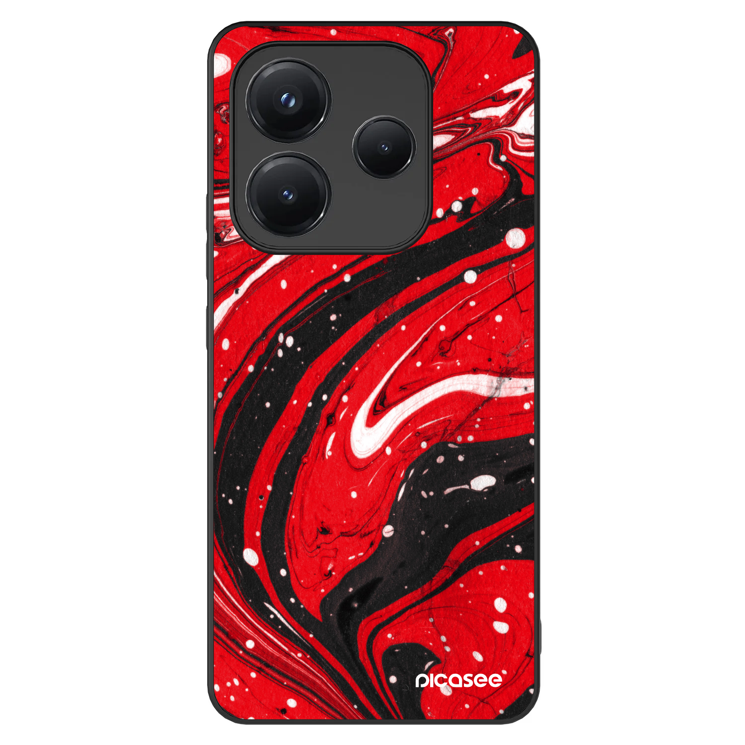 Picasee ULTIMATE CASE Xiaomi Redmi Note 14 5G - készülékre - Red black