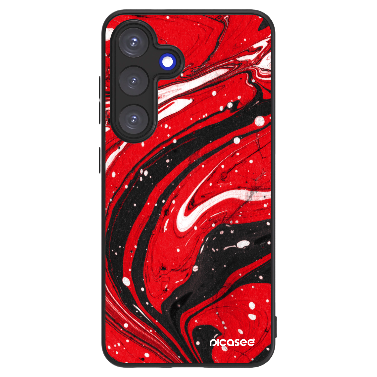 Picasee ULTIMATE CASE Samsung Galaxy S25 5G - készülékre - Red black