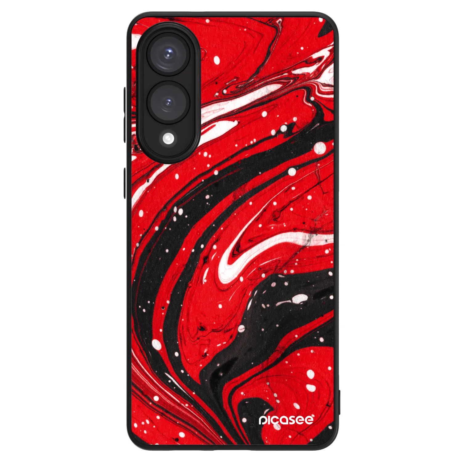 Picasee ULTIMATE CASE Samsung Galaxy S25 Edge 5G - készülékre - Red black