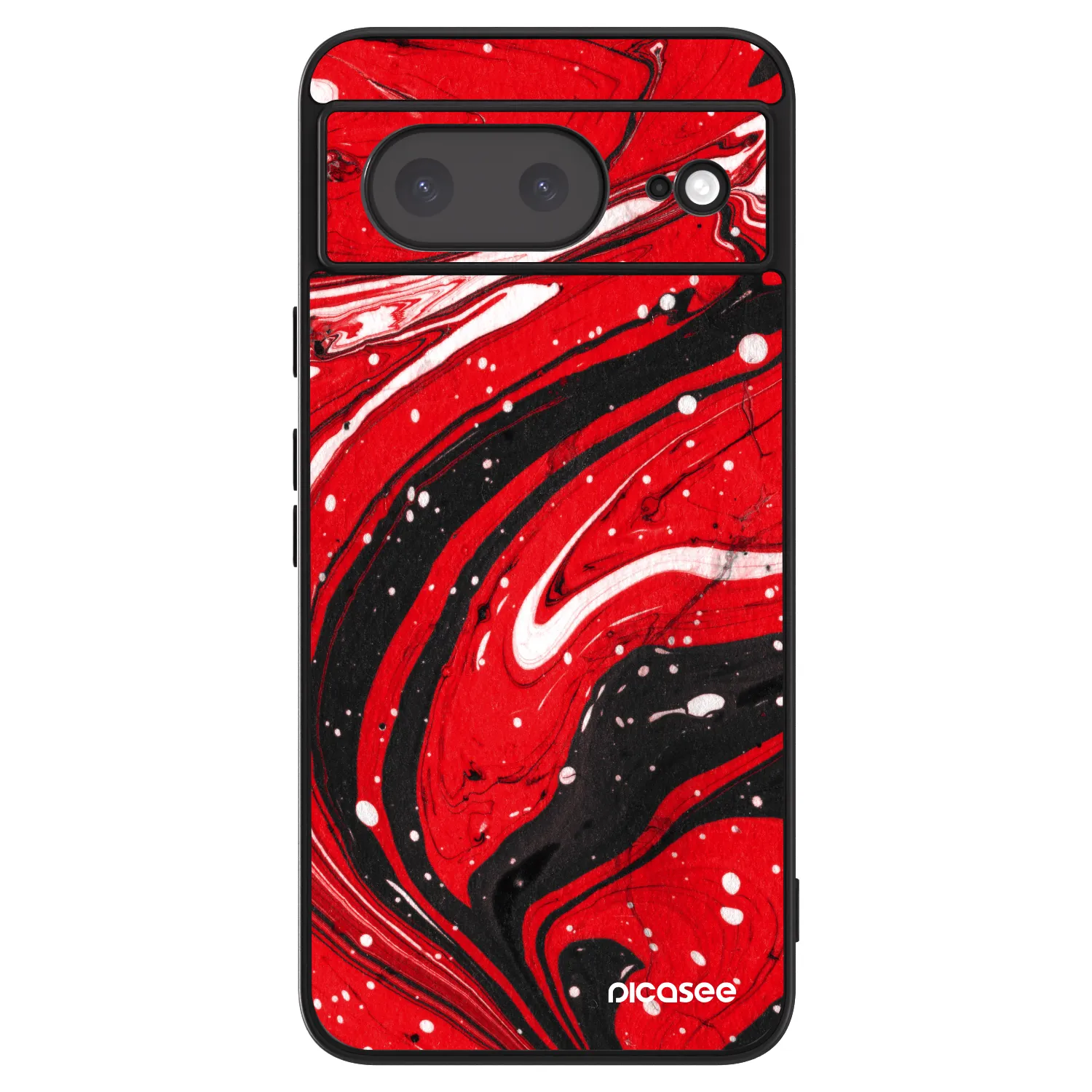 Picasee ULTIMATE CASE Google Pixel 8a - készülékre - Red black