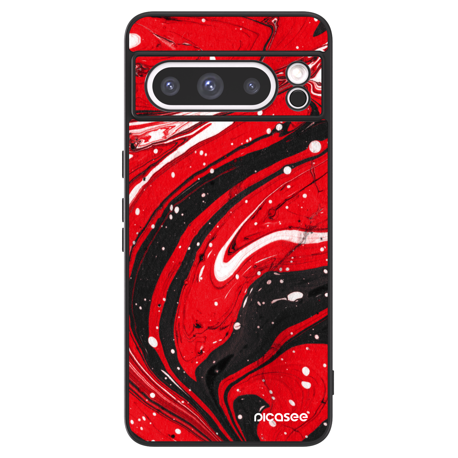 Picasee ULTIMATE CASE Google Pixel 8 Pro - készülékre - Red black