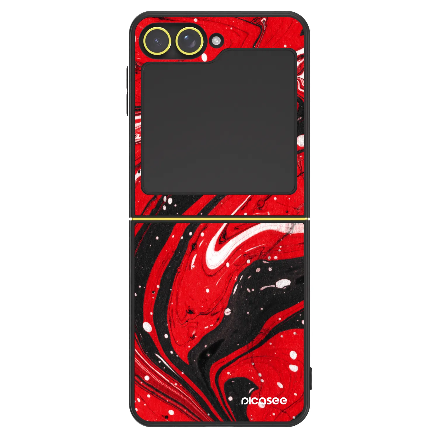 Picasee ULTIMATE CASE Samsung Galaxy Z Flip6 5G - készülékre - Red black