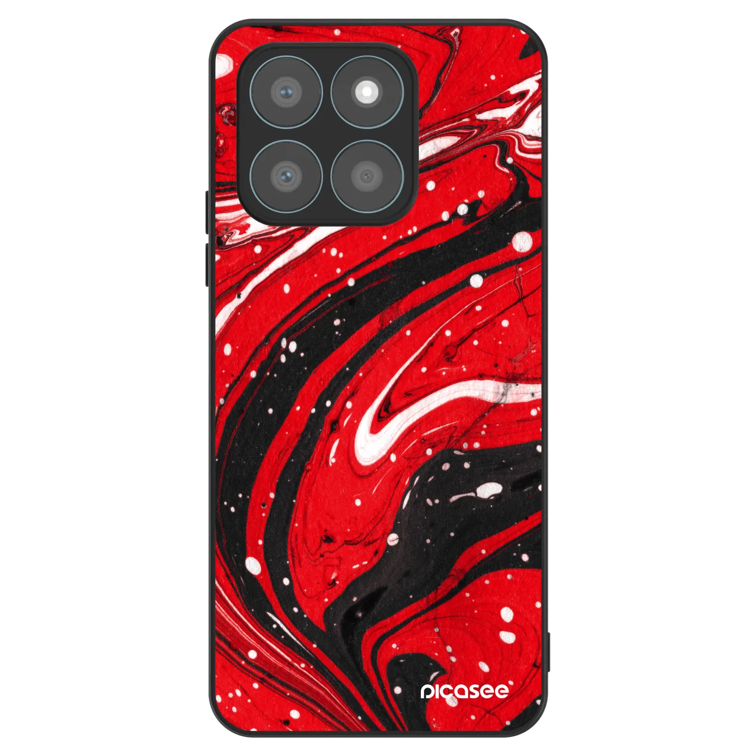 Picasee ULTIMATE CASE Honor X8c - készülékre - Red black