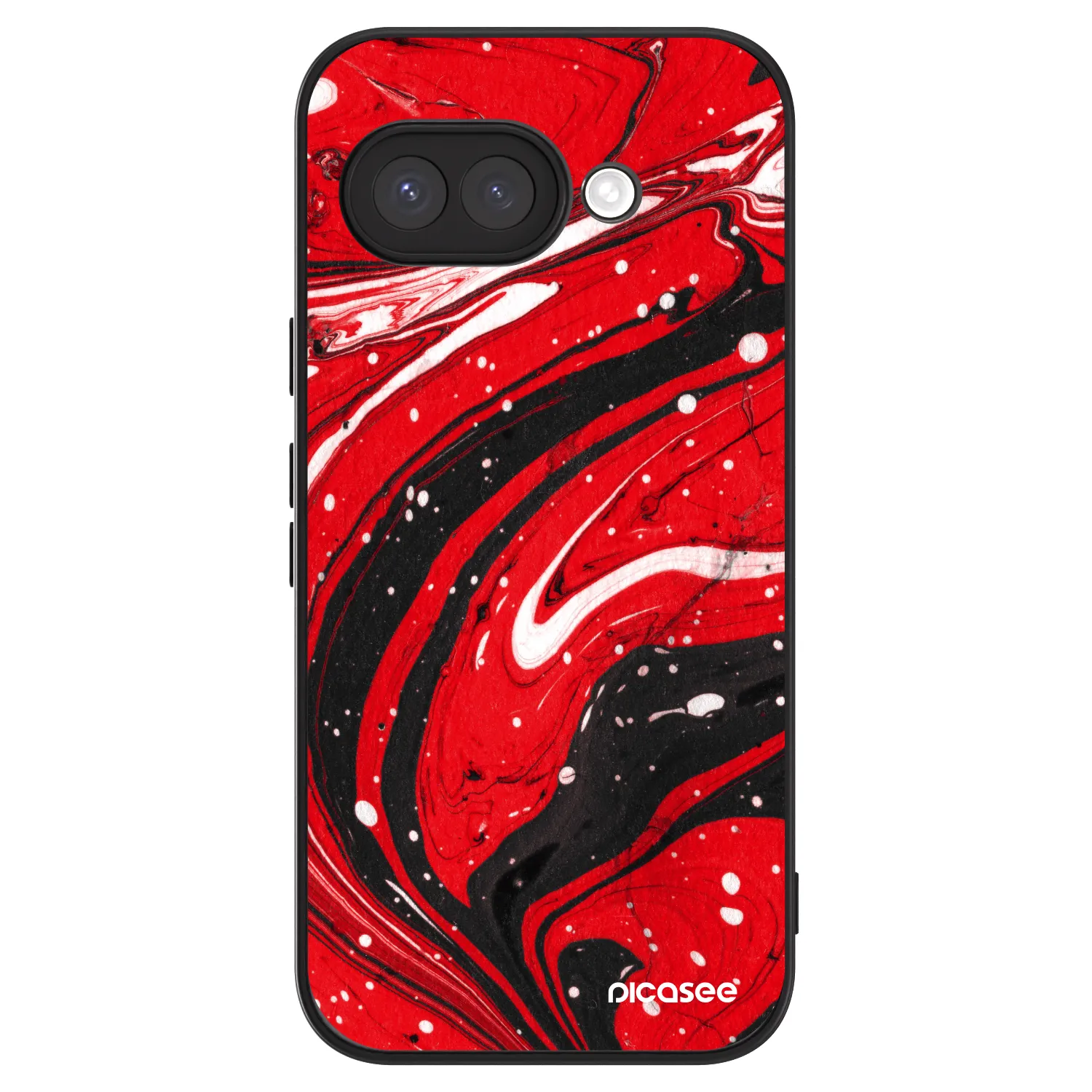 Picasee ULTIMATE CASE Google Pixel 9a - készülékre - Red black
