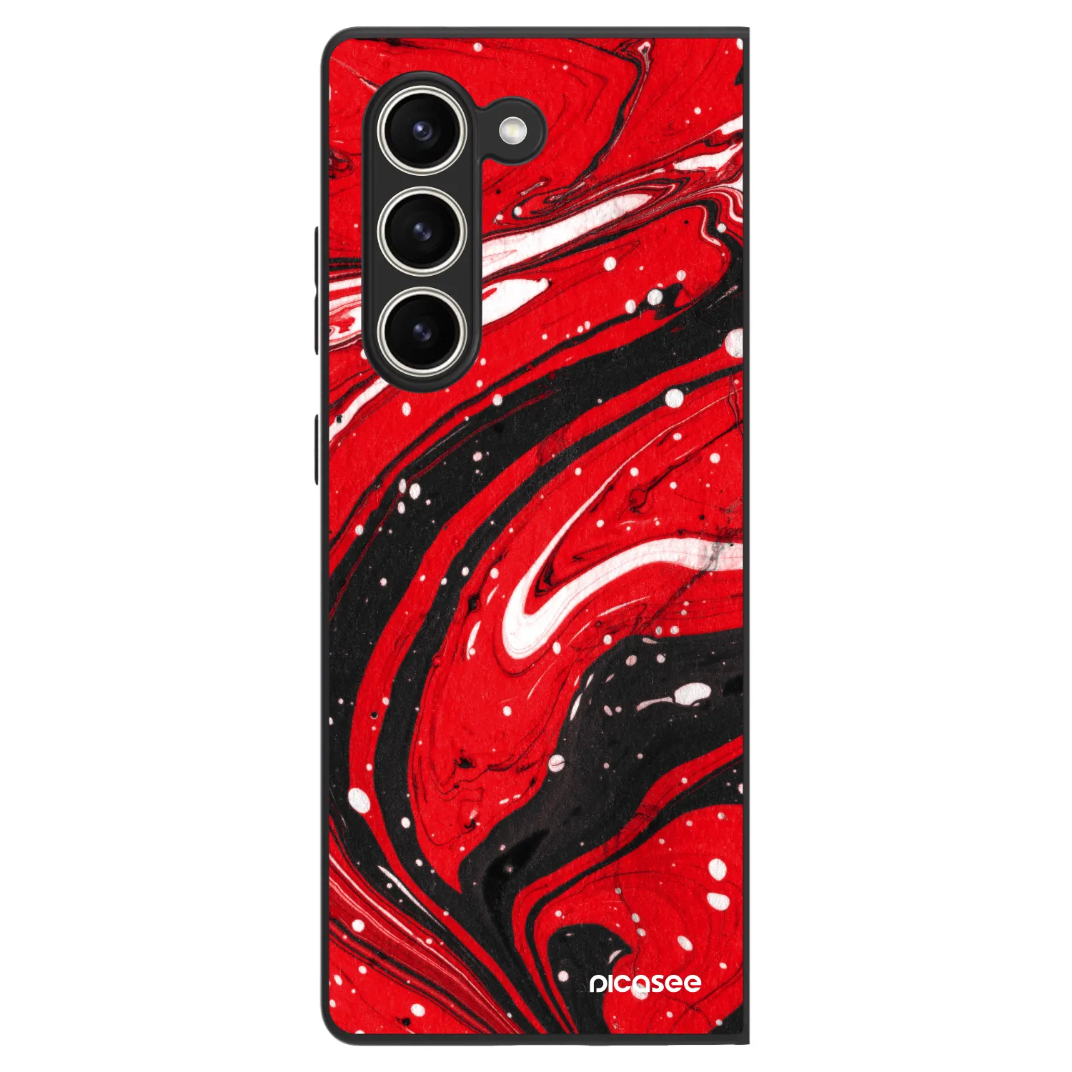 Picasee ULTIMATE CASE Samsung Galaxy Z Fold5 5G - készülékre - Red black