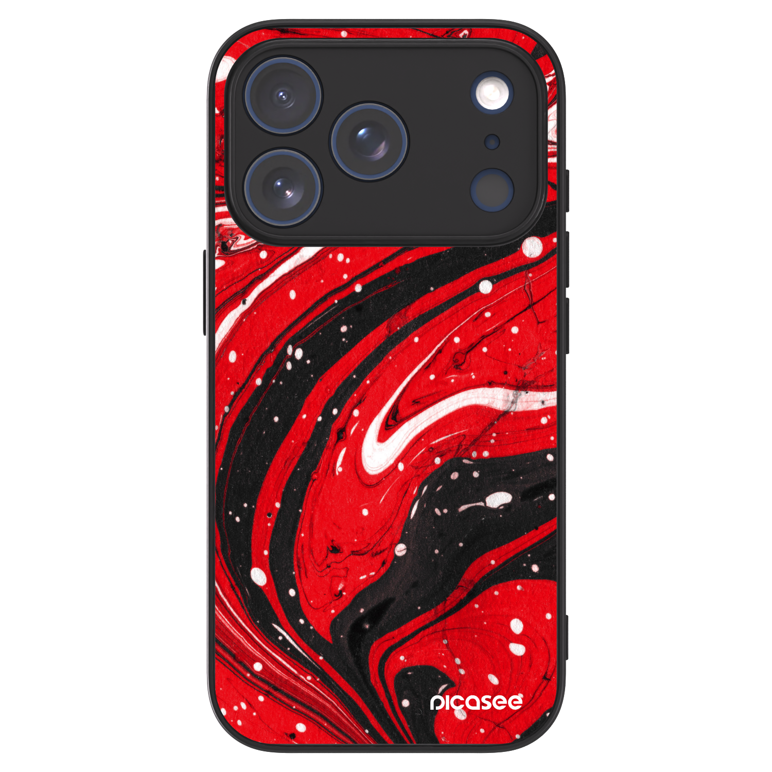 Picasee ULTIMATE CASE Apple iPhone 17 Pro - készülékre - Red black