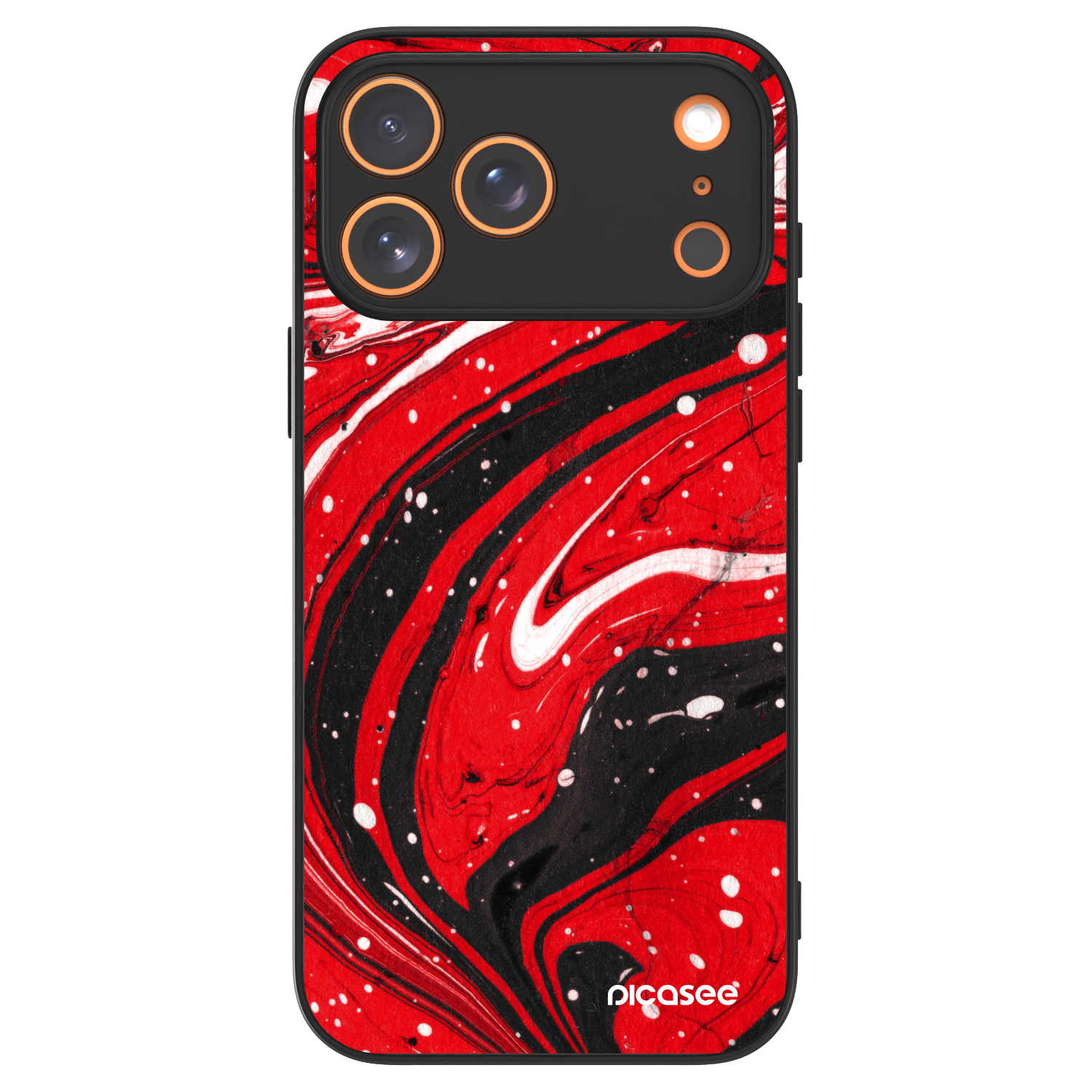 Picasee ULTIMATE CASE Apple iPhone 17 Pro Max - készülékre - Red black