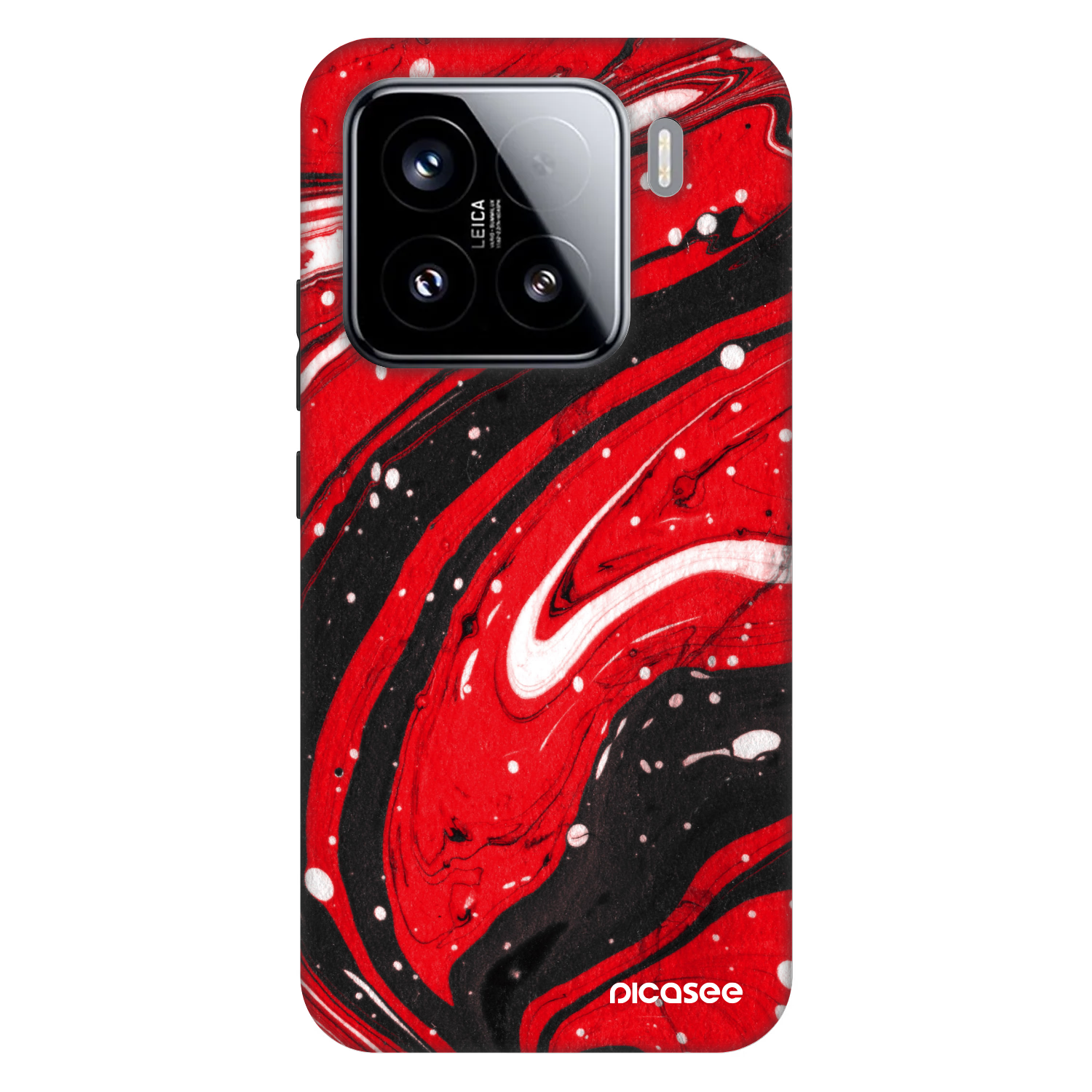 Picasee Fashion Case Xiaomi 15 - Red black