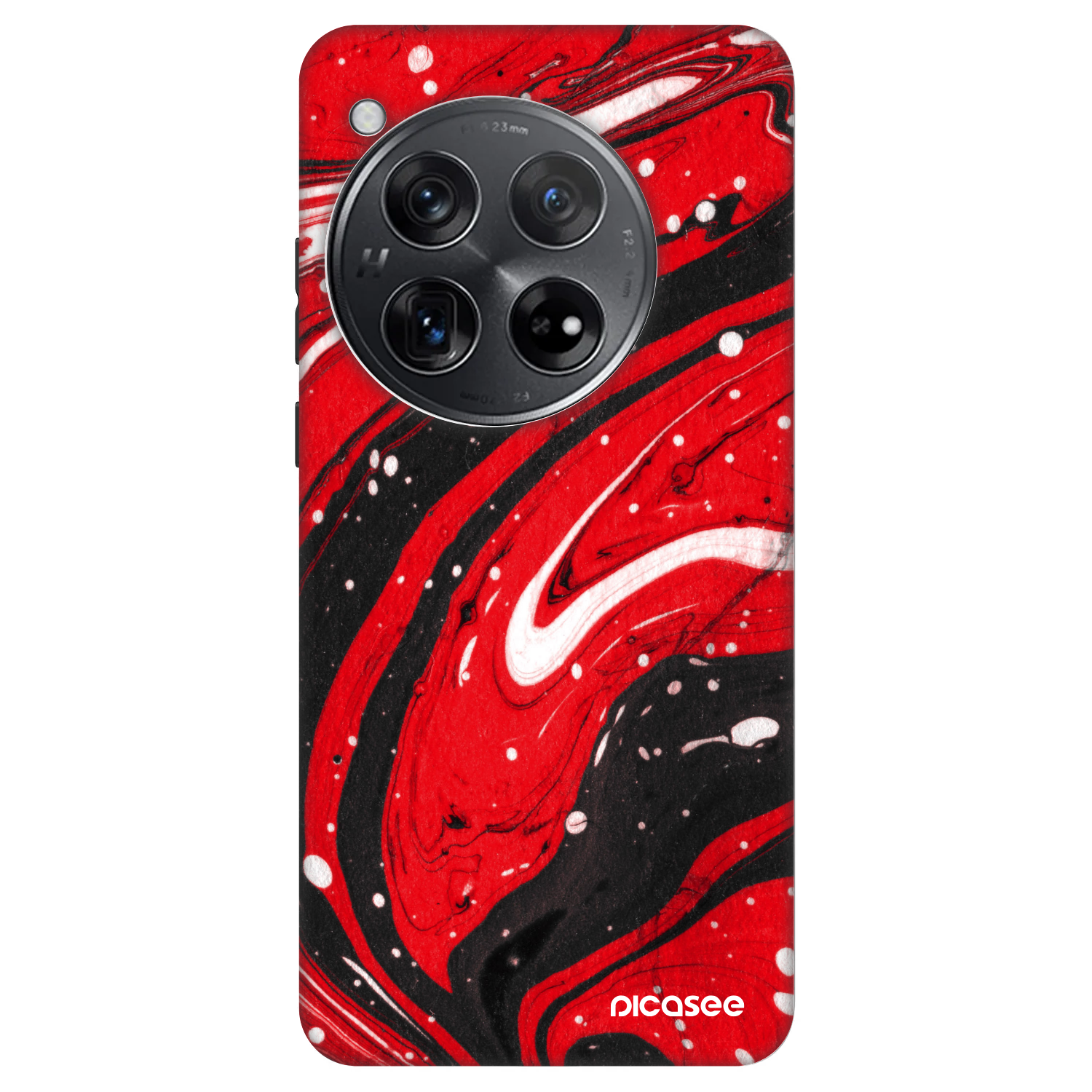 Picasee Fashion Case OnePlus 12 5G - Red black