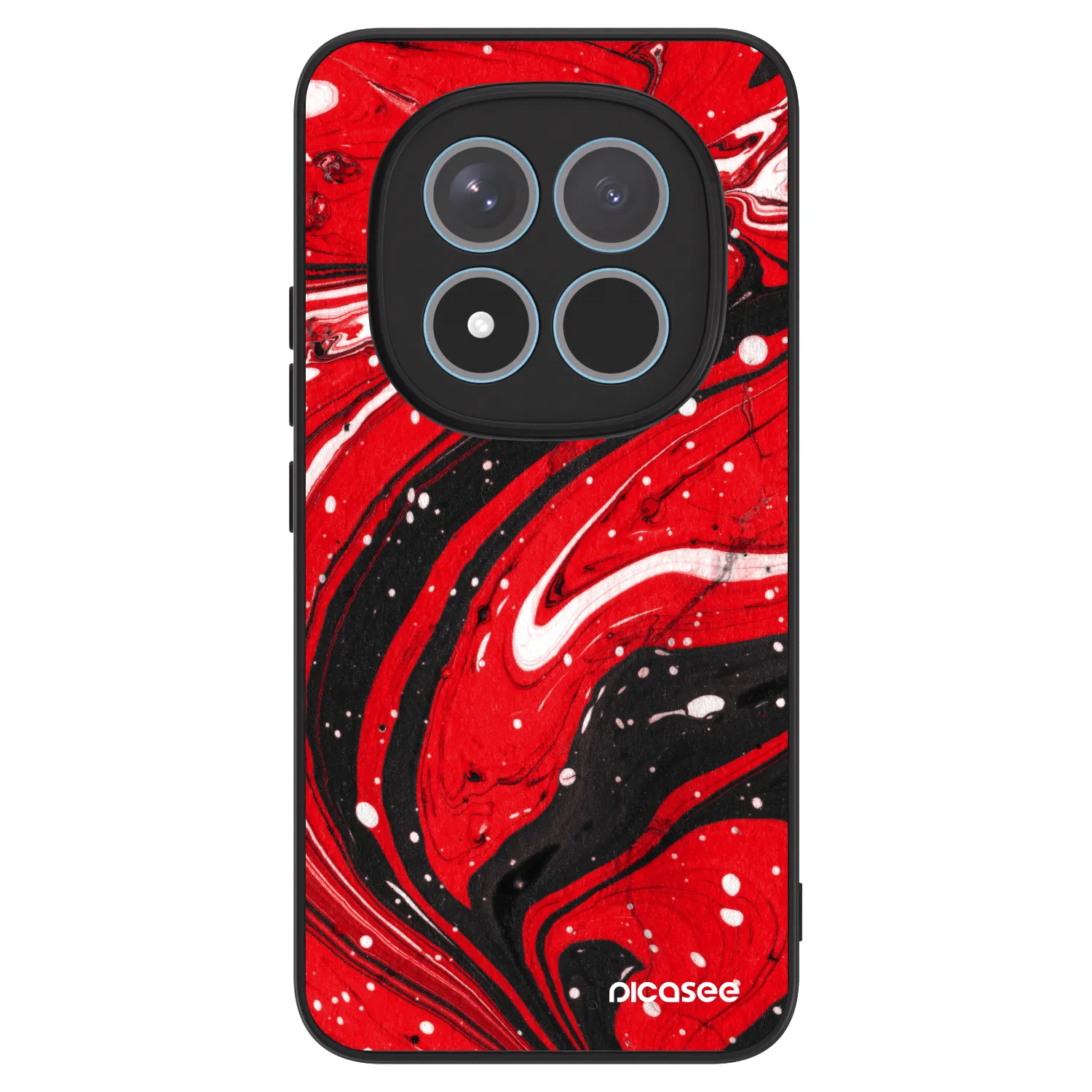 Picasee ULTIMATE CASE Xiaomi Redmi Note 15 Pro+ - készülékre - Red black