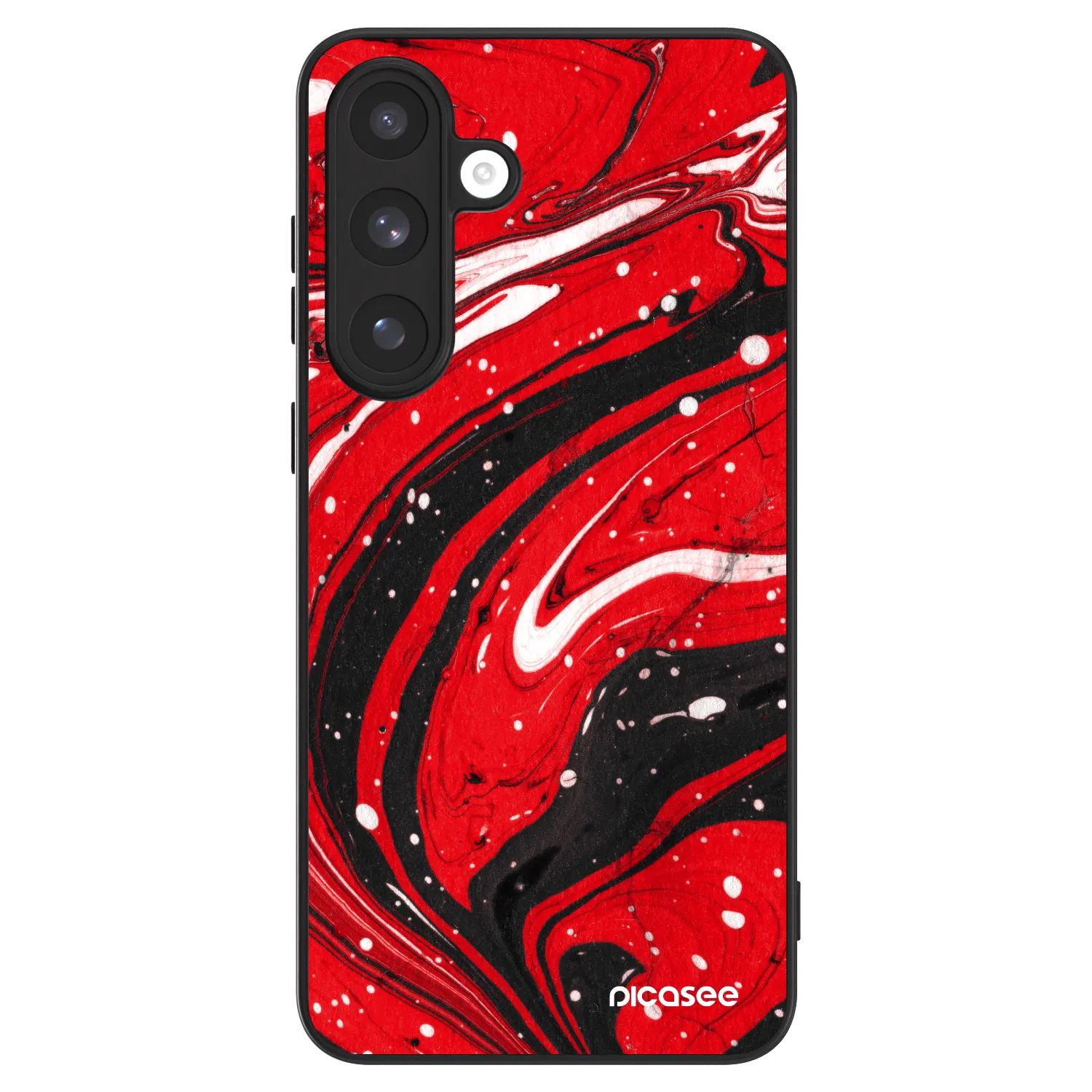 Picasee ULTIMATE CASE PowerShare Samsung Galaxy S25 FE 5G - készülékre - Red black