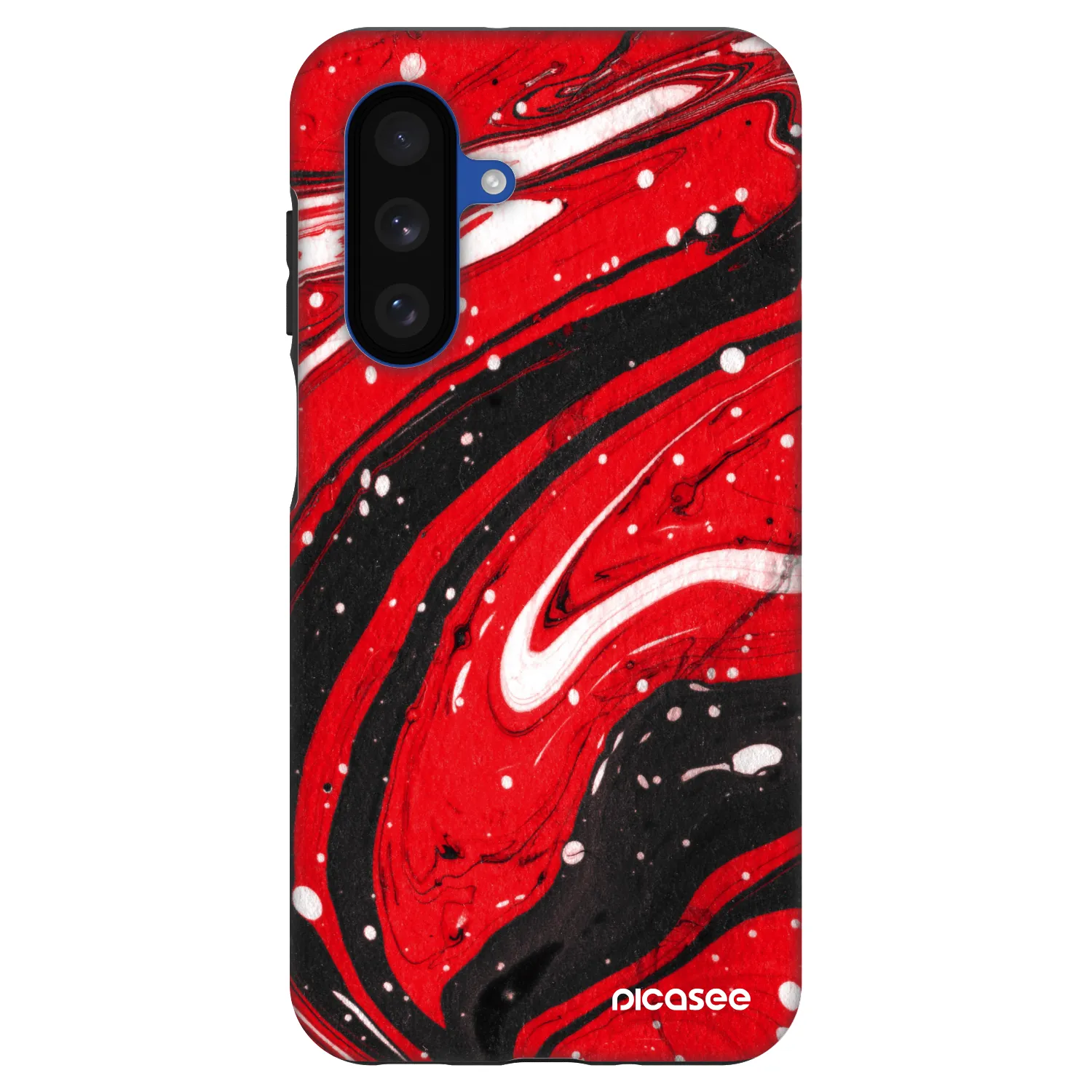 Picasee Fashion Case Samsung Galaxy A17 5G - Red black