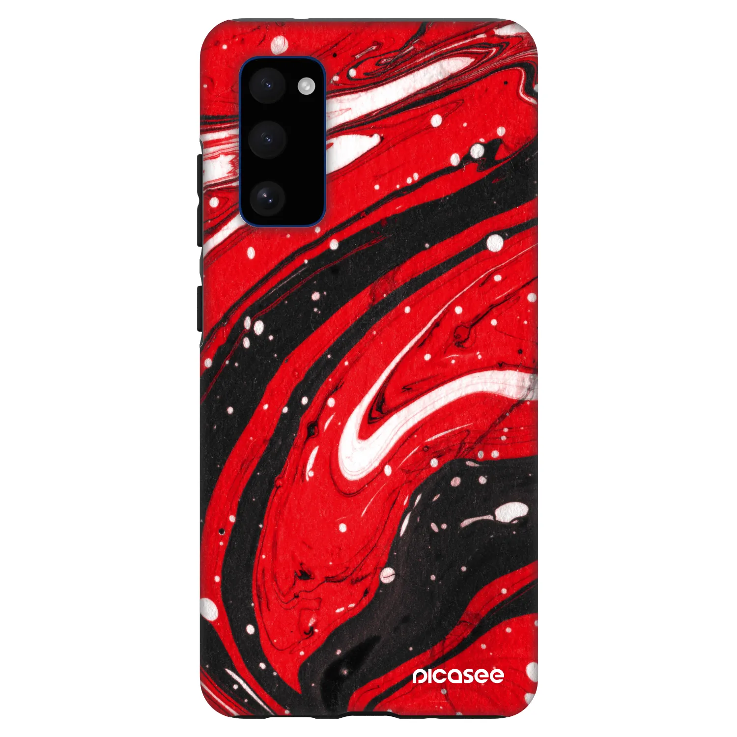 Picasee Fashion Case Samsung Galaxy S20 FE - Red black