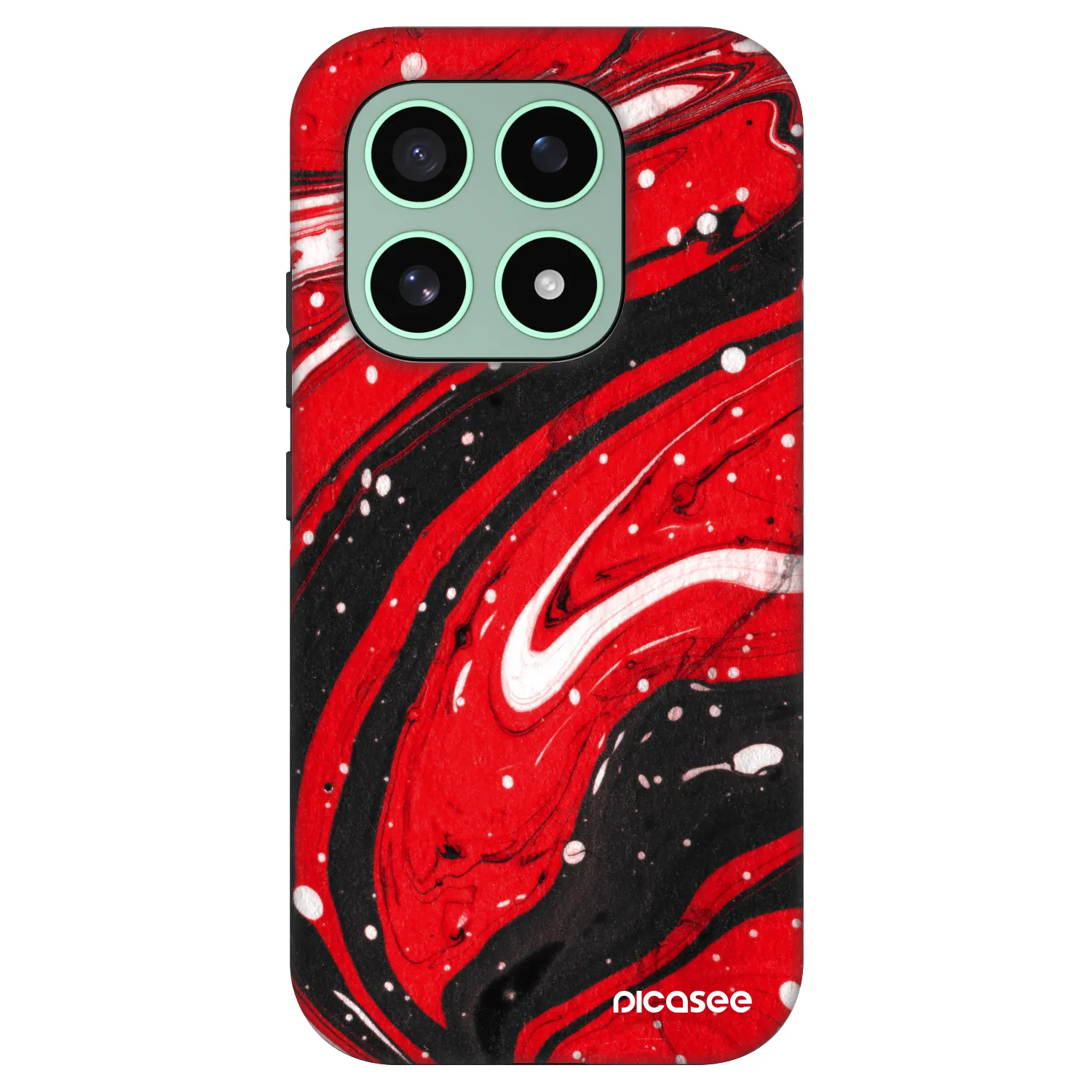 Picasee Fashion Case Xiaomi 17 - Red black