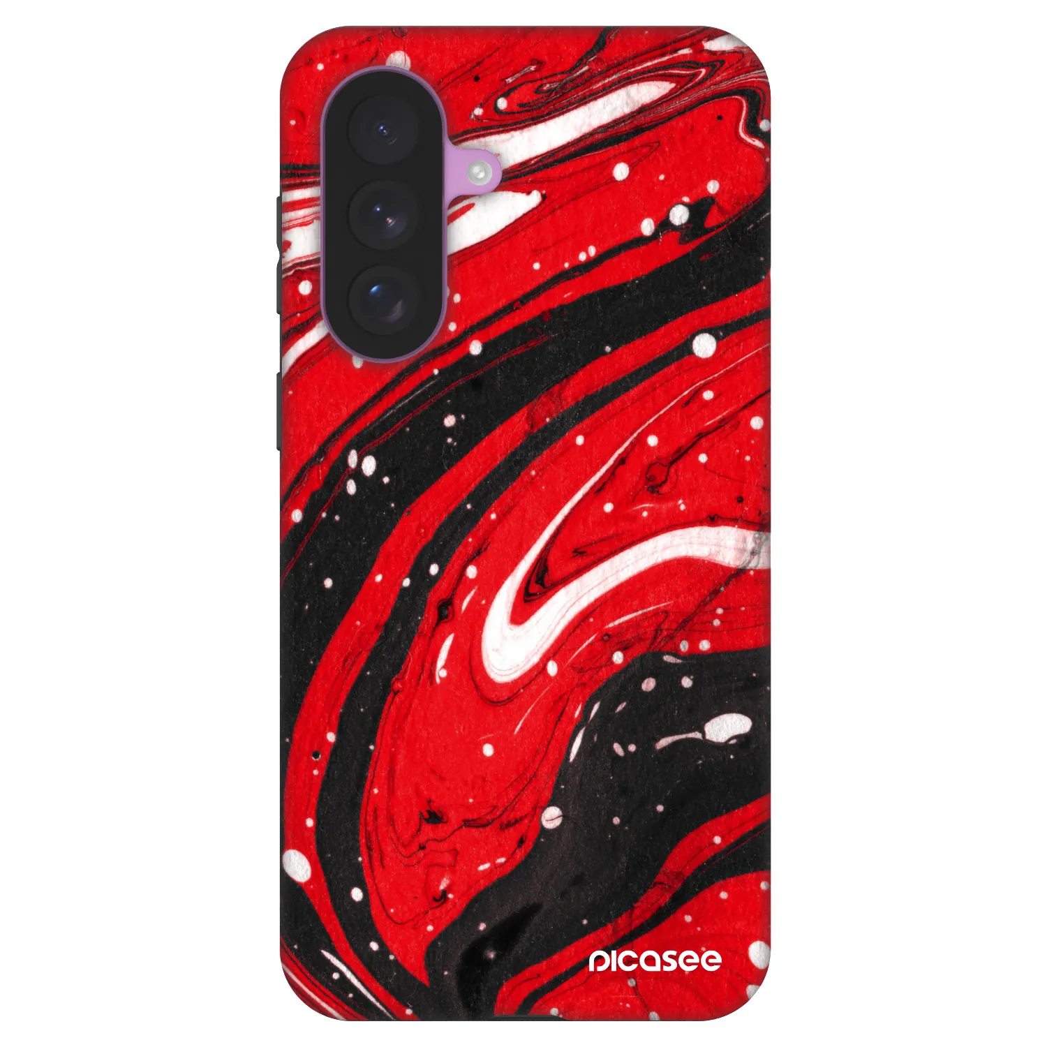 Picasee Fashion Case Samsung Galaxy A57 5G - Red black