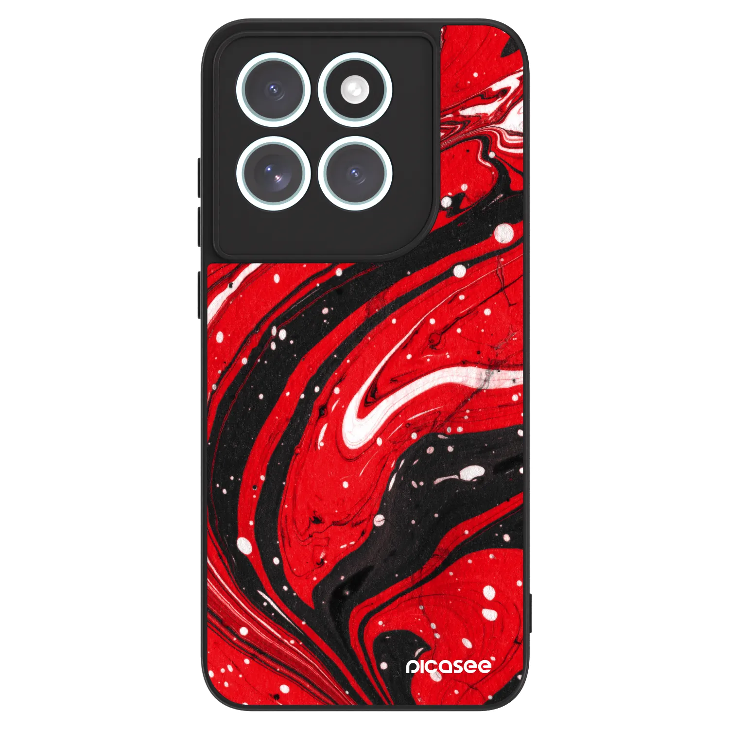 Picasee ULTIMATE CASE Motorola Edge 70 Fusion - készülékre - Red black