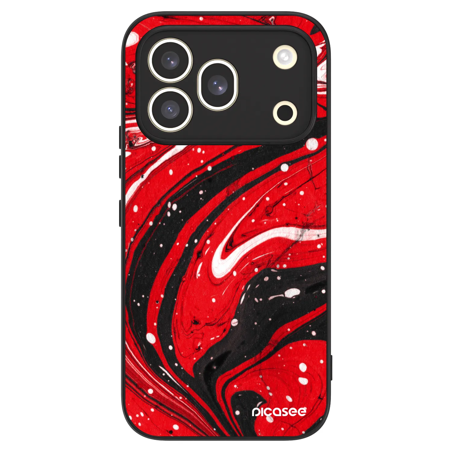 Picasee ULTIMATE CASE Honor 600 Pro - készülékre - Red black