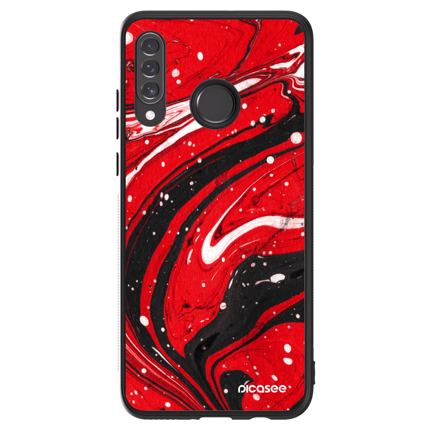 Picasee ULTIMATE CASE Huawei P30 Lite - készülékre - Red black
