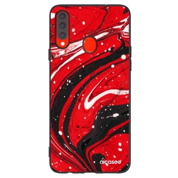 Tok az alábbi mobiltelefonokra Samsung Galaxy A20s - Red black