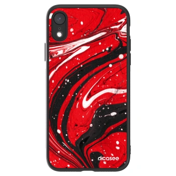 Picasee ULTIMATE CASE Apple iPhone XR - készülékre - Red black