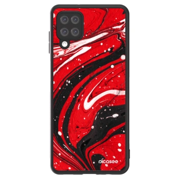Picasee ULTIMATE CASE Samsung Galaxy A12 A125F - készülékre - Red black