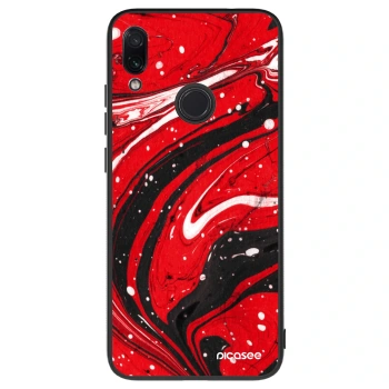 Szilikon tok erre a típusra Xiaomi Redmi Note 7 - Red black