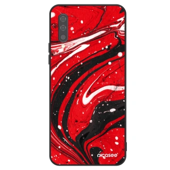 Szilikon tok erre a típusra Samsung Galaxy A50 A505F - Red black