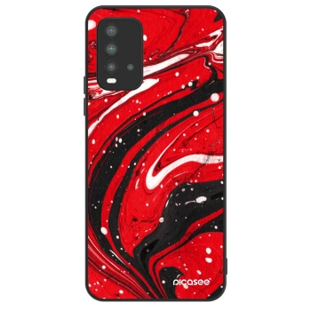 Szilikon tok erre a típusra Xiaomi Redmi 9T - Red black