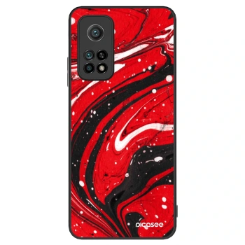 Szilikon tok erre a típusra Xiaomi Mi 10T - Red black