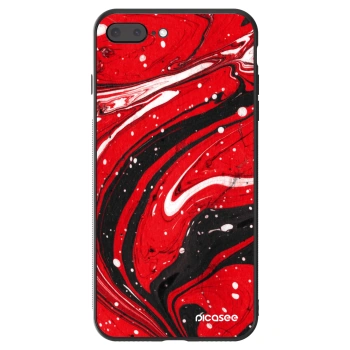Szilikon tok erre a típusra Apple iPhone 8 Plus - Red black