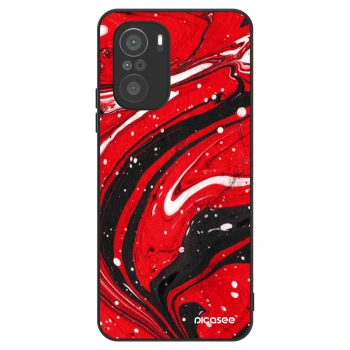 Szilikon tok erre a típusra Xiaomi Poco F3 - Red black
