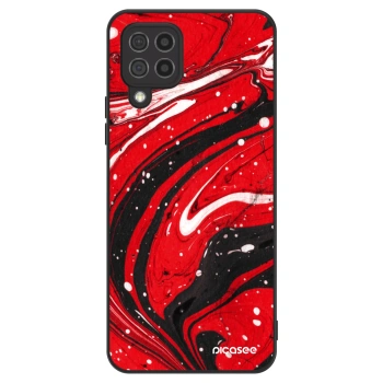 Szilikon tok erre a típusra Samsung Galaxy A22 A225F 4G - Red black