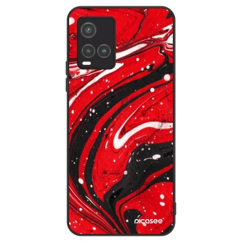 Szilikon tok erre a típusra Vivo Y33s - Red black