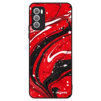 Szilikon tok erre a típusra Motorola Moto G60 - Red black