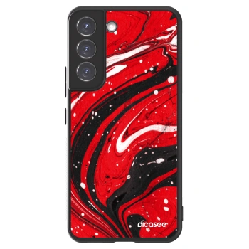 Picasee ULTIMATE CASE Samsung Galaxy S22 5G - készülékre - Red black