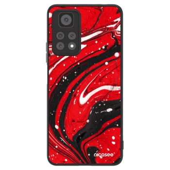 Picasee ULTIMATE CASE Xiaomi Redmi Note 11 Pro 5G - készülékre - Red black