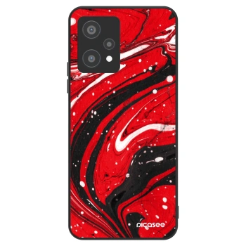Szilikon tok erre a típusra Realme 9 Pro 5G - Red black