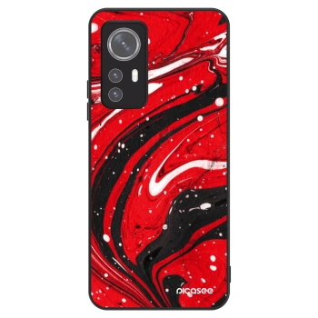 Szilikon tok erre a típusra Xiaomi 12 - Red black
