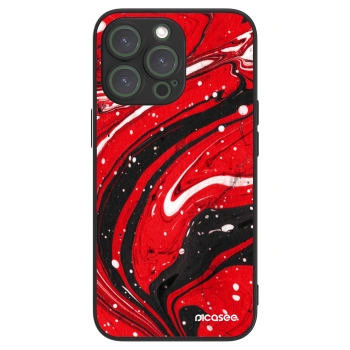 Picasee ULTIMATE CASE MagSafe Apple iPhone 13 Pro - készülékre - Red black