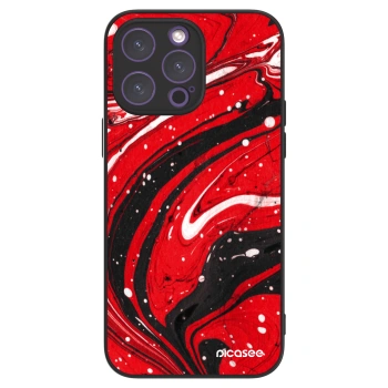 Picasee ULTIMATE CASE MagSafe Apple iPhone 14 Pro Max - készülékre - Red black