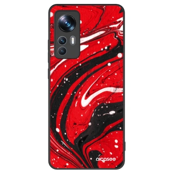 Picasee ULTIMATE CASE Xiaomi 12T - készülékre - Red black