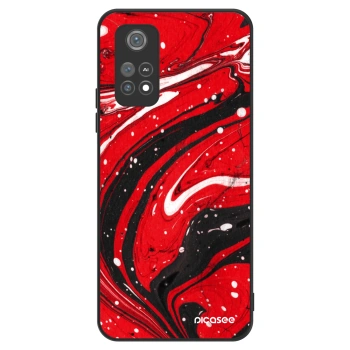 Szilikon tok erre a típusra Xiaomi Poco M4 Pro - Red black