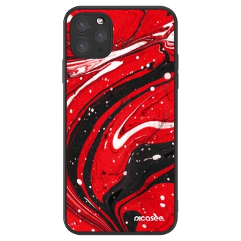 Picasee ULTIMATE CASE MagSafe Apple iPhone 11 Pro Max - készülékre - Red black